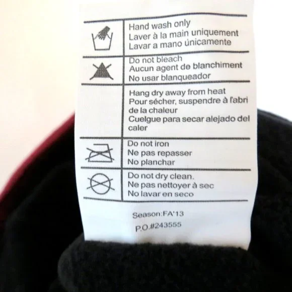 Carhartt Beanie Fleece Lined Cranberry Stripes - Picture 7 of 8